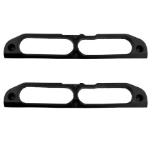 2X Auto Luchtinlaat Inlaatkanaal Kap Scoop Vent Grille Cover voor Sport LR111065 LR038191 LR062650