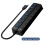 Data Hub Splitter with Individual Switches Multi USB Splitter Hub 23cm Cable 7USB 8