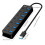 Data Hub Splitter with Individual Switches Multi USB Splitter Hub 23cm Cable 7USB 4