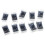 10PCS 0.56inch LED display 7 Segment 1 Bit  Tube Red Common Cathodes Other 1