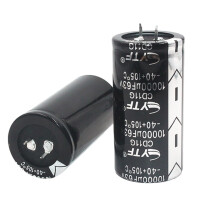 Electrolytic Capacitor 63V 10000U Control Circuit Frequency Converter Capacitor 30x50mm
