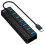 Data Hub Splitter with Individual Switches Multi USB Splitter Hub 23cm Cable 7USB 1