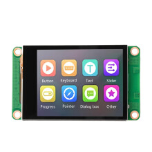 2.4inch LCD Screen Quick Response Time c 320x240 Resolution Metal Frame capacitive touch