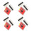 Double DCMotor Driver Module DRV8833 High Efficiency Thermals Management System 4 sets 1