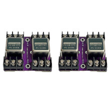 2X Gebalanceerde en Ongebalanceerde Conversie-Audio-Isolator Permalloy Audio-Isolatietransformator 600:600 20Hz-20KHz PX-21608