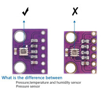 Precise Environmental Sensors Module 1.7V-3.6V Input Digital Data Double hole BME280