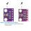 Precise Environmental Sensors Module 1.7V-3.6V Input Digital Data Double hole BME280 1
