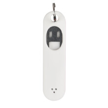 Mini Portable  Card Pin Memory Card Silicone Protective Case- Keychains White