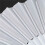 4X Plastic Fabric Hand Foldable Fan for Ladies Men White 6