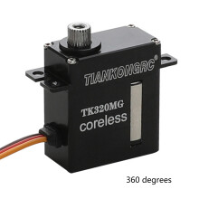 Digital Servo Large Torque Waterproof Servos For RC Crawler Truck red 90 180 degrees