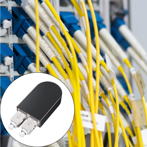 Telecom Standard Multimode Fiber Loopback Optimized For Fast Speed Short SC UPC multimode 2