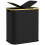 80L Collapsible Laundry Basket with Lid, Black 1