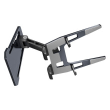 Ergonomic Adjustable Tablet Phone Mount Aluminum Cooling Foldable Desktop Aluminium Alloy