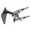Ergonomic Adjustable Tablet Phone Mount Aluminum Cooling Foldable Desktop Aluminium Alloy 1