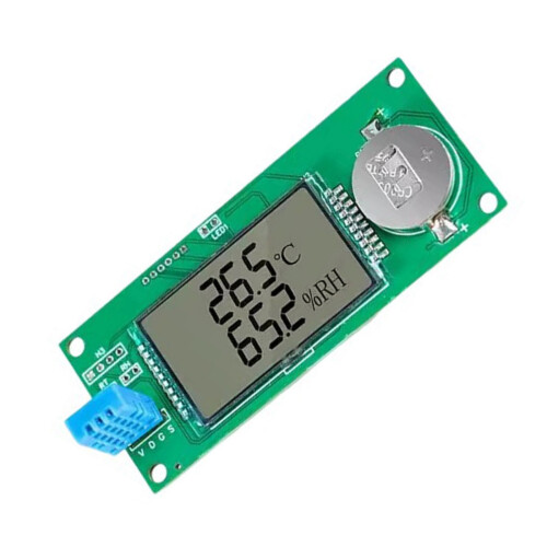 Fast Response Temperature Humidity Module For Environmental Monitoring Green