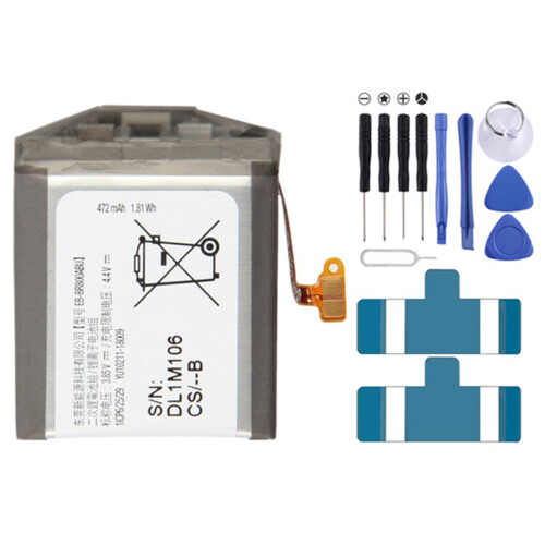Replace 472mAh Lithium Batteries For Smartwatch Enhancing Runtime Safety Circuit