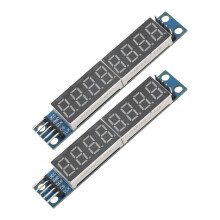 Digital Tube Display Module 8Digits MAX7219 Chip For DIY Electronics Clocks Blue
