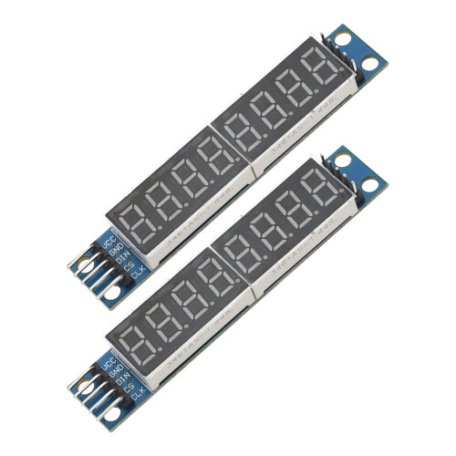 Digital Tube Display Module 8Digits MAX7219 Chip For DIY Electronics Clocks Blue