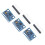 High Resolution Digital Angles Measurement MMA8452 Module for Motion Analysis 3 sets 1