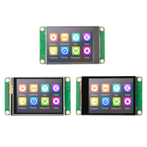 2.4inch LCD Screen Quick Response Time c 320x240 Resolution Metal Frame capacitive touch 2