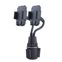 11.22inch Car Water Cup for All Mobile Phones Black Dual-head Mobile Holder