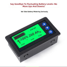 Multifunction Battery Status Display For Acid Lithiums And Other Types 20A