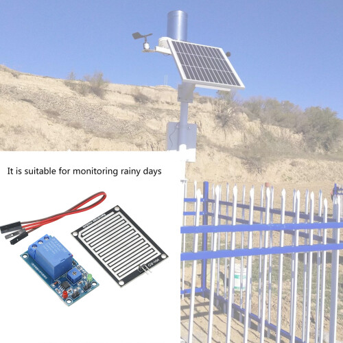 Leaf Humidity Monitor with Raindrop Detection Efficient Irrigation Control 5V version 1