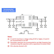 Efficient Voltages Regulator DC6-60V Input To 3.3V-24V Adjustable Output 3.3V 6 to 60V