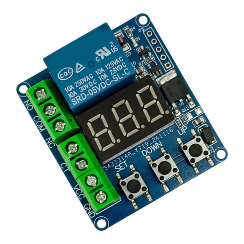 Live Monitoring Component 5A Overcurrent Security Digital Display 12V power supply