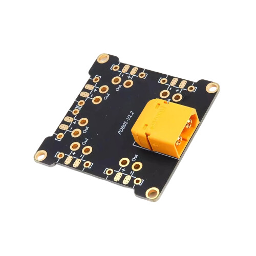 Compactly Power Distribution Board For Racing Drones Supports 120A Most Current B