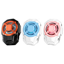 Portable Phone Cooling Fan High Efficiency Cell Phones Radiators Simple to Orange black