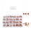 960pcs Ceramic Capacitors Assortment Kit Multiple Capacitance Values Electronics 1
