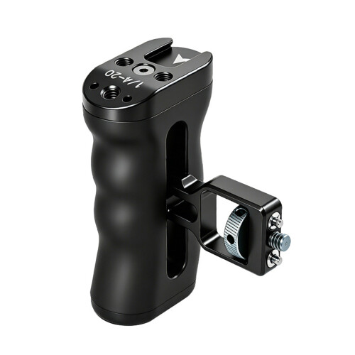 Side Mount Camera Handle with Extra Mounting Holes Camera Grip 1/4 Locating Pin