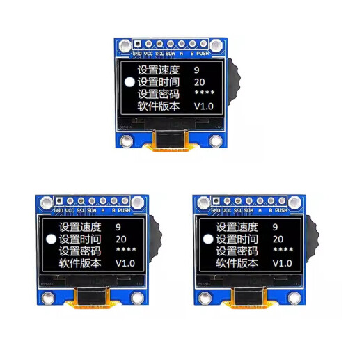SSD1306 OledS Module 0.96Inch 128x64Pixel Low Power IIC Compatible Microcontroller 3pc