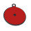 Universal Round Dashboard Suction Pad Red Color Mounting Base For Mobile 95mm diameter 1