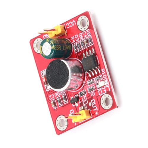 Sound Activated Delay Change Component Transducer 3 9V 1.5A LED Direct Operate Dense 1pc
