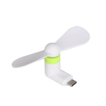 Outdoor Mini Fan for Device Portable Mobile Phone Fan Summer Accessories White