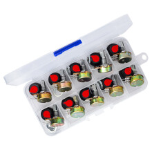 Precise WH148 Potentiometer Kit B1K 2K 15mm Shaft For Music &Electronic Control Red