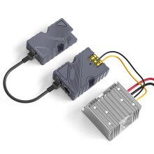 Space Saving Advanced Aluminum Voltages Ethernet Enhancer Converter RJ45 Adapter