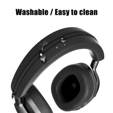 Travel Storage Headphone Cover with Washable Silicone Daily for 4 Headphone Beige 1 set