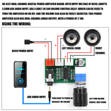 PAM8403 Base Stereo Amplifier Module For Customizing Sound Projects And Speakers 3 sets