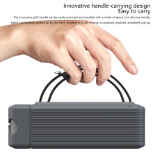 Fashion Silicone Housing Sleeve For Mobile Power Comfortable Handling Experience 200W gray
