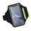 Reflective Cycling Armband with Touchscreenes Panel Secure Storage for Mobile Us Black 1