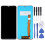 LCD Display Digitizer Assembly, Black Front Panel Repair Module for 6.52 Inch 1