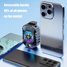 Cooling Fan 2 Speed Adjustable Low Noise Heatsink Portable Phone Cooling Fan conventional