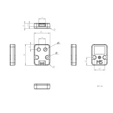 IR Transceiver Unit Support Transmission Reception Indoor Low Light Environment
