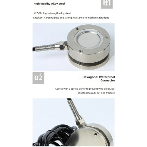 Durability Load Cell Sensors For Dynamic Force Testing In Harsh Environment 0 to 3 T