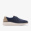 Clarks RelaxLite Lace Navy Combi 1