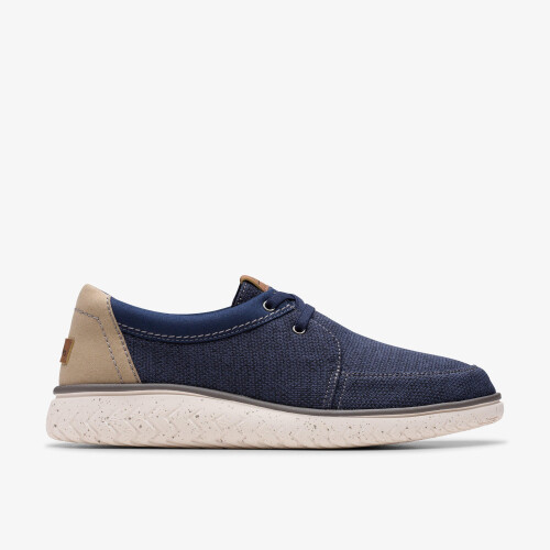 Clarks RelaxLite Lace Navy Combi
