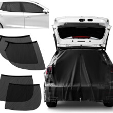 Auto Heckklappe Moskitonetz 5er Set - Insektenschutz & Sonnenschutz M